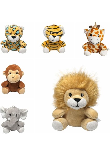 Orman Hayvanları Orman Hayvanları Dolması Bebek Kolye Çanta Dekorasyon Maymun Kaplan Orman Hayvanları Peluş Anahtarlık Mini 10 cm Peluş Bebek Anahtarlık Noel (Yurt Dışından) indirimleri