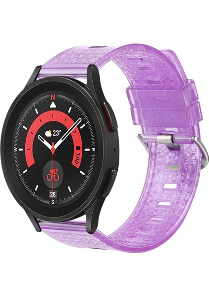 Samsung Galaxy Watch 3 41MM Mor Için Tpu Kayış (Yurt Dışından)