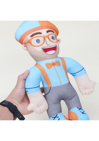 Nyt 30 cm Sevimli Anime Blippi Peluş Bebek Eğitici Dolması Şekil Oyuncak Çocuk (Yurt Dışından)