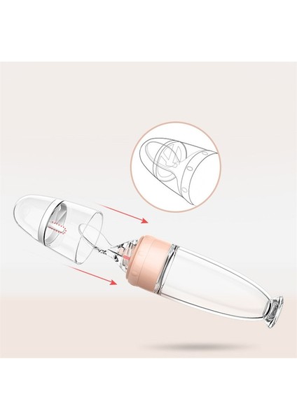 [eğlenceli Canlı] Silikon Bebek Maması Kaşığı Bebek Maması Dağıtımı ve Beslemesi Için Bebek Sıkma Pirinç Tahıl Kaşığı (Yurt Dışından) modelleri