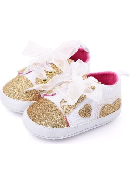 Kız Ayakkabı Yay Düz Renk Güzel Kaymaz Taban Velcro Prenses Tarzı Bahar ve Yaz Ayakkabı 0-1 Yıl (Yurt Dışından) fiyatları