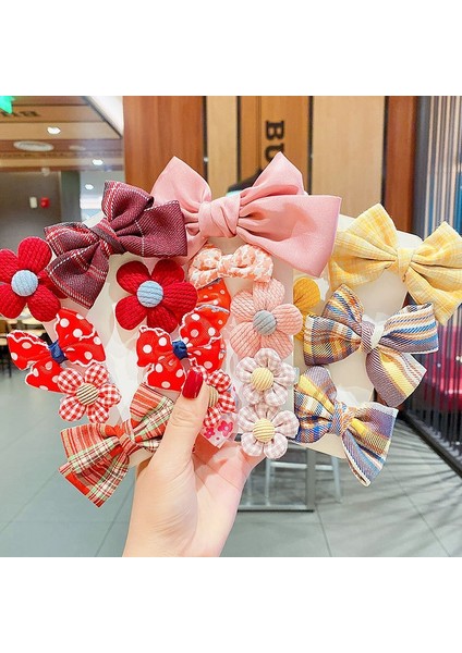 8 Adet/takım Sevimli Çiçek Bebek Kız Saç Klipleri Yay Çizgili Kız Tokalarım Güvenlik Yürümeye Başlayan Çocuk Şapkalar Bebek Saç Aksesuarları Seti (Yurt Dışından) fırsatları