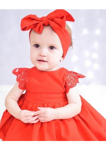 Abd Yenidoğan Yürümeye Başlayan Bebek Kız Giysileri Romper Bodysuit + Kafa Bandı Çocuk Elbise Kıyafeti (Yurt Dışından) fiyatları