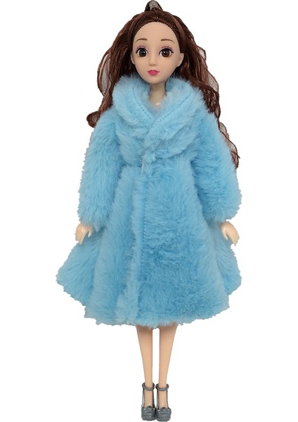 30 cm Minyatür Dollhouse Kabarık Prenses Giysileri Kürklü Ceket Bebek Aksesuarları Için (Yurt Dışından) fırsatları