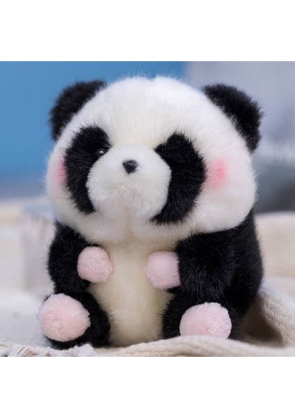 Yumuşak Tavşan Panda Bebek Kolye Hayvan Okul Çantası Kolye Peluş Dolması Panda Peluş Anahtarlık 13 cm Domuz Tavşan Bebek Peluş Anahtarlık Çocuklar (Yurt Dışından)