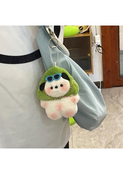 Sevimli Kaka Köpek Ilginç Kolye Köpek Araba Anahtarlık Peluş Anahtar Charm Kız Sevimli Süslemeleri Kişiselleştirilmiş Komik Çanta Charm (Yurt Dışından)