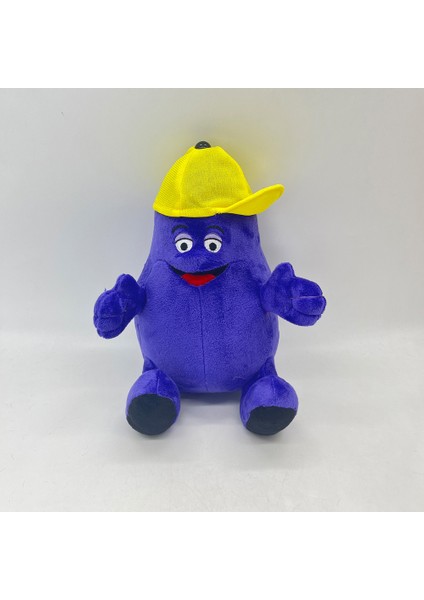 Grimace Sarı Şapka Peluş Yumuşak Karikatür Face Peluş Sarı Şapka Peluş Şekil Oyuncaklar Çocuklar Için Oyun Severler Hayranları (Yurt Dışından) indirimleri