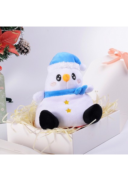 Pinshang 6 Inç Geri Dönüşümlü Noel Noel Baba Kardan Adam Peluş Çift Taraflı Çevirme Yumuşak Dolması Peluş Bebek Çocuklar Için Noel Leri Dekorasyon (Yurt Dışından) modelleri
