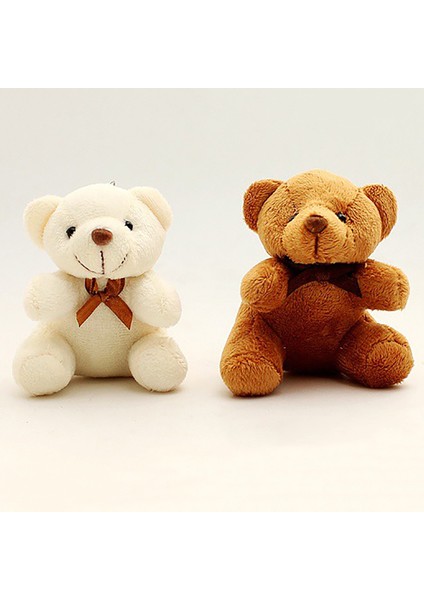 Baba ve Mumya'yı Seviyorum 8/12 cm Ayı Doldurulmuş Hayvanlar Peluş Oyuncaklar Çocuklar Için Kawaii Peluş Yumuşak Oyuncaklar Anahtarlık Bebek Bebek Speelgoed Noel Si (Yurt Dışından) indirimleri