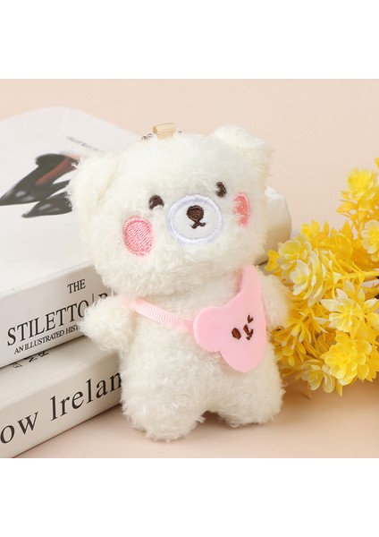 12 cm Mini Sırt Çantası Ayı Kolye Anahtarlık Teddy Bear Anahtarlık Çift Çanta Kolye Cologo (Yurt Dışından) indirimleri