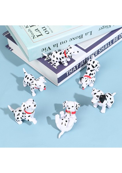 Adet Yavru Dalmaçyalı Nokta Köpekler Karikatür Hayvan Heykelcik Minyatür Peri Bahçe (Yurt Dışından)