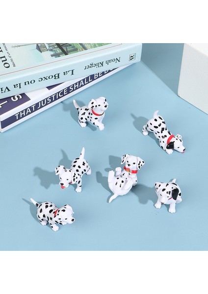 Adet Yavru Dalmaçyalı Nokta Köpekler Karikatür Hayvan Heykelcik Minyatür Peri Bahçe (Yurt Dışından) fiyatları