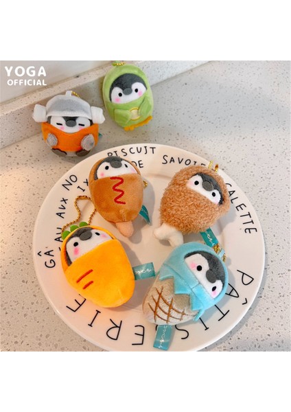 Gc Küçük Penguen Peluş Kolye Sevimli Karikatür Hayvan Dolması Peluş Bebek Anahtarlık Çanta Kolye Çocuklar Ler Için (Yurt Dışından)