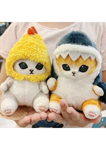Sevimli Köpekbalığı Kedi Kızarmış Karides Kedi Peluş Bebek Kolye Bebek Güzel Oda Araba Çanta Dekorasyon Kolye Açılış Tatil (Yurt Dışından) fiyatları