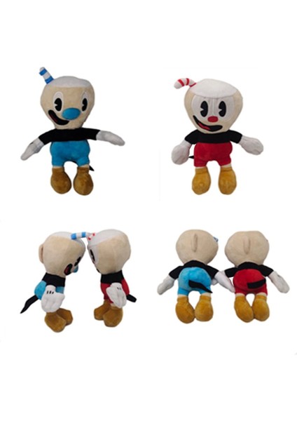 25 cm Peluş Oyuncak Cuphead Peluş Bebek Mugman Oyuncak Oyunu Hatıra Yumuşak Doldurulmuş Oyuncak (Yurt Dışından) modelleri