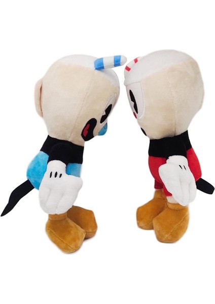25 cm Peluş Oyuncak Cuphead Peluş Bebek Mugman Oyuncak Oyunu Hatıra Yumuşak Doldurulmuş Oyuncak (Yurt Dışından) indirimleri