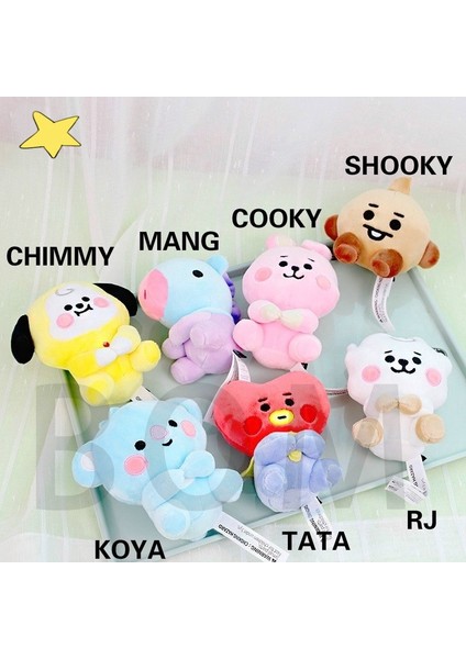 10 cm Bts BT21 Bangtanboys Dolması Bebek Bebek Bebek Peluş Oyuncak Tata Cooky Chımmy Koya Shooky Mang Rj (Yurt Dışından) modelleri
