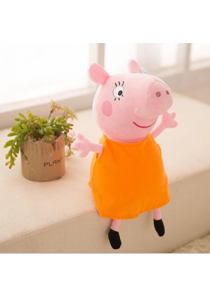 30-65 cm Peppa Domuz George Aile Dinozor Ayı Peppapig Peluş Oyuncak Bebekler Doldurulmuş Hayvan Yumuşak Bebek Oyuncak Çocuk Için Bebek Doğum Günü Si (Yurt Dışından) indirimleri