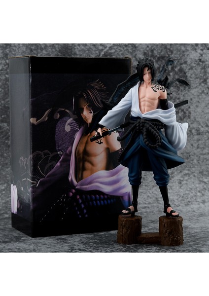 27 cm Hint Uchiha Sasuke Naruto El Yapımı Modeli (Yurt Dışından)