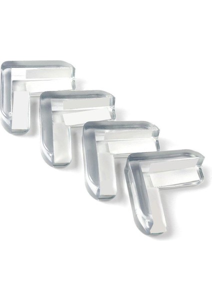 4 Adet Bebek Çocuk Güvenliği Koruma Masa Masası Köşeleri Yastık Koruma Tampon Pedleri (Yurt Dışından)