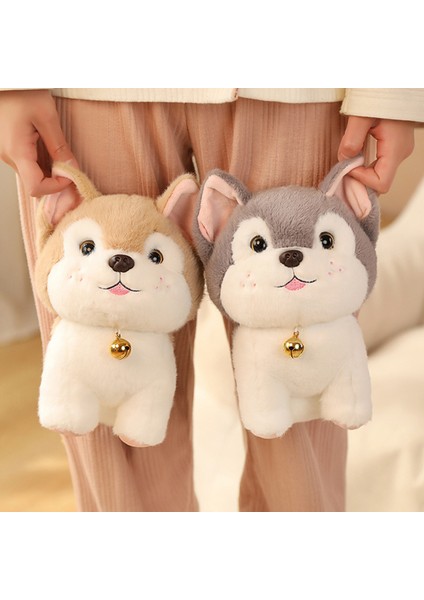 Childrenworld Peluş Husky Oyuncak Sevimli Ifade Süper Sevimli Kabarık Husky Köpek Bebek (Yurt Dışından) fırsatları