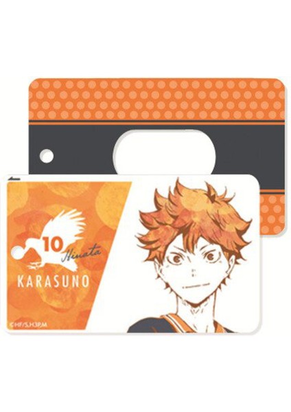 Japonya Anime Karikatür Sahne Haikyuu!! Hinata Shoyo Kageyama Tobio Otobüs Kartı Anahtarlık Güzel Ler Noel Doğum Günü Leri Oyuncaklar (Yurt Dışından)