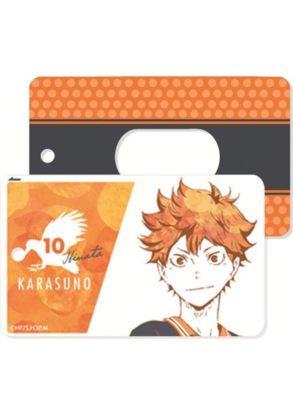 Japonya Anime Karikatür Sahne Haikyuu!! Hinata Shoyo Kageyama Tobio Otobüs Kartı Anahtarlık Güzel Ler Noel Doğum Günü Leri Oyuncaklar (Yurt Dışından)