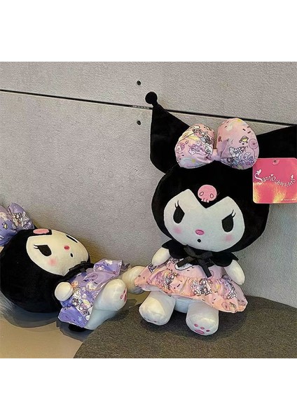 Sanrio Anime Kawaii Dolması Hello Kitty Kuromi My Melody Cinnamoroll Peluş Oyuncak Yumuşak Peluş Yatıştırmak Kız Oyuncak Bebekler Çocuklar Ler (Yurt Dışından) modelleri