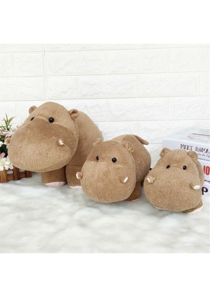 Çocuk Oyuncak Çocuklar Çocuklar Için Su Aygırı Peluşlar Gerçekçi Dolması Peluş Oyuncak Peluş Su Aygırı Oyuncak Doldurulmuş Hayvanlar Fil Bebek Hippo Doldurulmuş Oyuncaklar (Yurt Dışından)