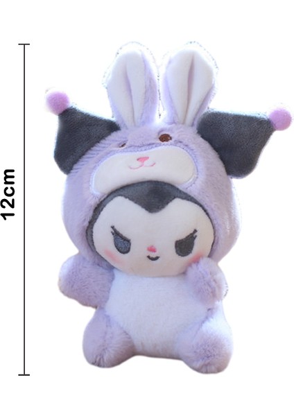 Sevimli Sanrio Purin Cinnamoroll Kuromi Melody Pochacco Hello Kitty Yumuşak Dolması Bebek Karikatür Peluş Anahtarlık Çanta Dekorasyon Sarkık (Yurt Dışından) indirimleri