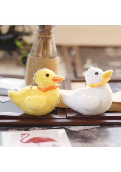 Peluş Bebek Yumuşak Ördek Anahtarlık Bebek Doldurulmuş Hayvanlar Yumuşak Oyuncaklar (Yurt Dışından)