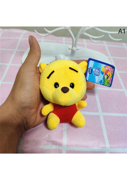 Adet Disney Kawaii Peluş Oyuncaklar Pooh Ayı Tigger Piglet Eeyore Peluş Anahtarlık Öğrenci Sırt Çantası Araba Anahtarları Dekor Çocuk Oyuncakları (Yurt Dışından)
