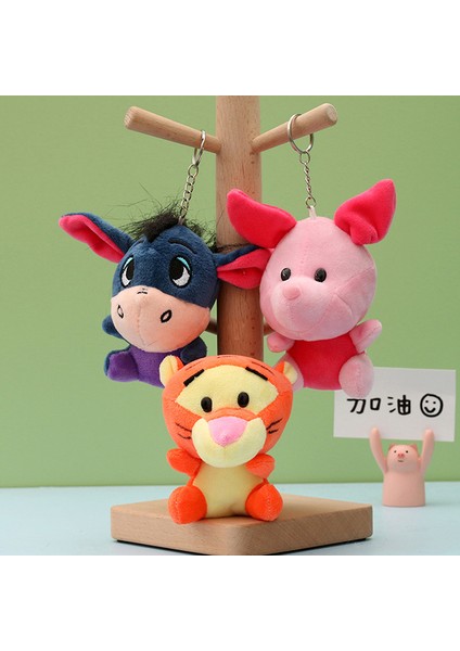 Adet Disney Kawaii Peluş Oyuncaklar Pooh Ayı Tigger Piglet Eeyore Peluş Anahtarlık Öğrenci Sırt Çantası Araba Anahtarları Dekor Çocuk Oyuncakları (Yurt Dışından) fırsatları