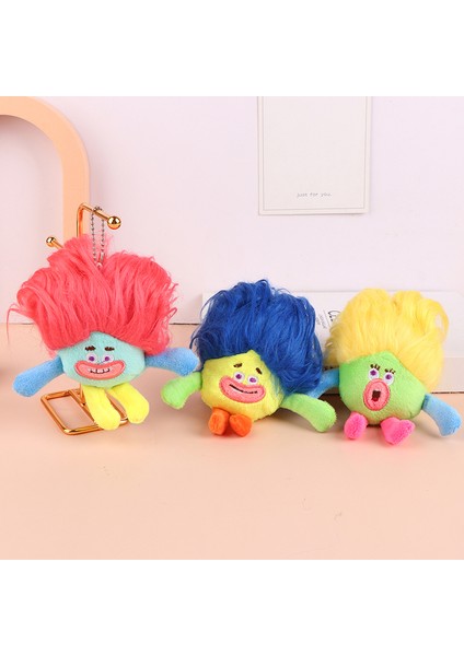 Dopamin Peluş Bebek Bebek Sevimli Dolması Bebek Çantası Anahtarlık Kolye Bebek Oyuncak Küçük (Yurt Dışından)