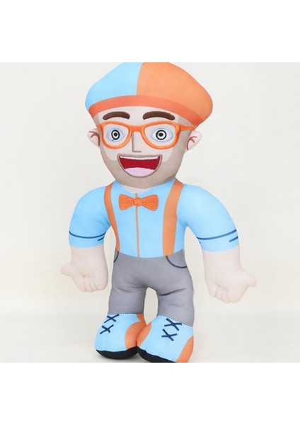 30 cm Sevimli Anime Blippi Peluş Bebek Eğitici Dolması Şekil Oyuncak Çocuk (Yurt Dışından)