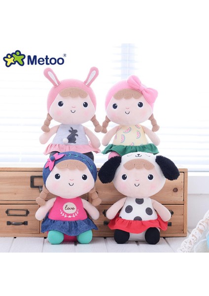 Metoo Newes Bebek Kız Bebek Tatlı Dolması Çocuk Oyuncakları Kız Çocuk Erkek Kawaii Bebek Peluş Oyuncaklar (Yurt Dışından)