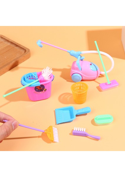 1 Takım 9 Adet Mini Bebek Aksesuarları Bebek Aksesuarları Için Ev Temizlik Araçları Cologo (Yurt Dışından) modelleri
