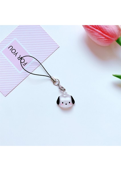 Kawaii Sanrio Kuromi Kordon My Melody Cinnamoroll Öğrenci Güzellik iPhone Telefon Kılıfı Sırt Çantası Bebek Kolye Charm Oyuncak Kız Ler (Yurt Dışından) modelleri