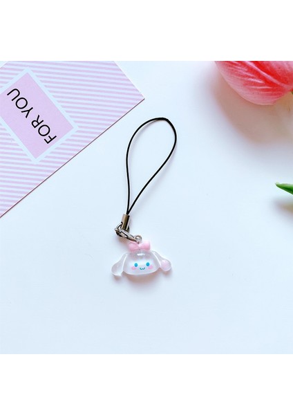 Kawaii Sanrio Kuromi Kordon My Melody Cinnamoroll Öğrenci Güzellik iPhone Telefon Kılıfı Sırt Çantası Bebek Kolye Charm Oyuncak Kız Ler (Yurt Dışından) fırsatları