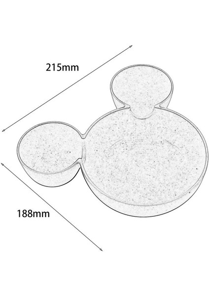 Karikatür Sevimli Çocuk Çocuk Plastik Pirinç Kasesi Güzel Sofra Bebek Öğle Yemeği Kasesi (Yurt Dışından) fırsatları
