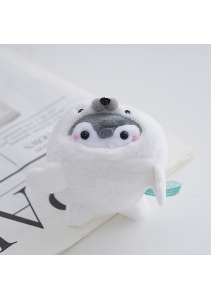 Adet Sevimli Penguen Bebek Tuşları Anahtarlık Kız Karikatür Araba Anahtarlığı Kawaii Kadın Çantası Aksesuarları Yaratıcı Karikatür Peluş Bebek Anahtarlık (Yurt Dışından)