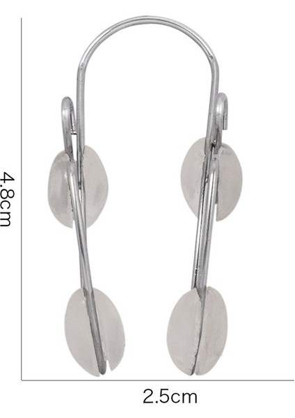 Burun Yukarı Klip Kaldırma Şekillendirme Şekillendirici Klip Güzellik Köprüsü Burun Düzeltici Cihaz Gümüş ve Beyaz (Yurt Dışından) fırsatları