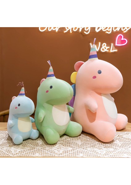 Sf 30CM/40CM Sevimli Dinozor Peluş Oyuncak Yastık Dolması Peluş Bebek Hayvan Yastık Doğum Günü Noel Si Çocuklar Için (Yurt Dışından) modelleri