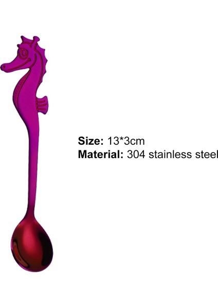 Karıştırma Kaşığı Deniz Atı Şekli Parti Etkinlikleri Tatlı Kaşığı (Yurt Dışından) fırsatları