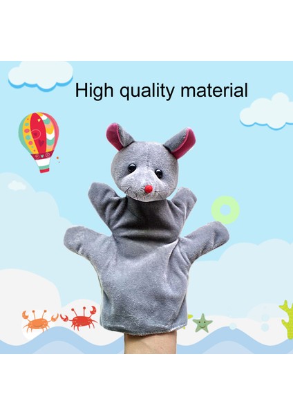 Childrenworld Hayvan El Oyuncak Gerçekçi Görünümlü Parmak Kuklaları El Oyuncak Doldurulmuş Hayvan Bebek (Yurt Dışından) fiyatları