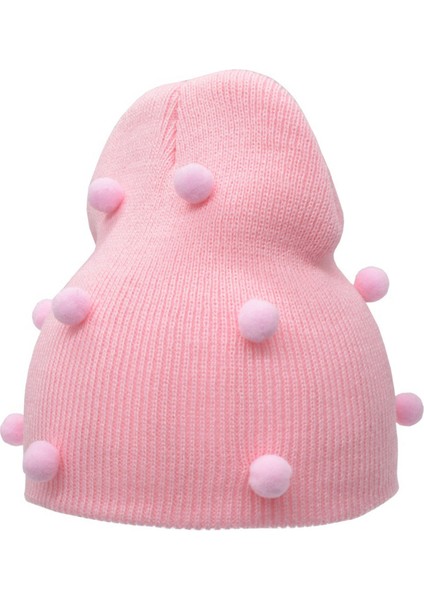 Bebek Örme Kap Şapka Renk Ponpon Dekorasyon Kap Çocuklar Için Bahar Sonbahar Kış Kap Sıcak Tutmak (Yurt Dışından) fiyatları