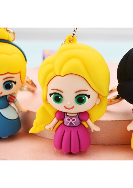 Disney Dondurulmuş Pvc Aksiyon Figürü Anahtarlık Yüzük Karikatür Anima Prenses Mini Şekilli Kalıp En Çok Satan Kız Çocuk Çocuk Oyuncak (Yurt Dışından) fırsatları