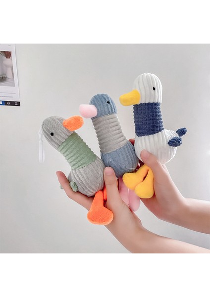 Peluş Sevimli Kolye Bebek Anahtarlık Hadi Ördek Çirkin Sevimli Bebek Sırt Çantası Kolye (Yurt Dışından)