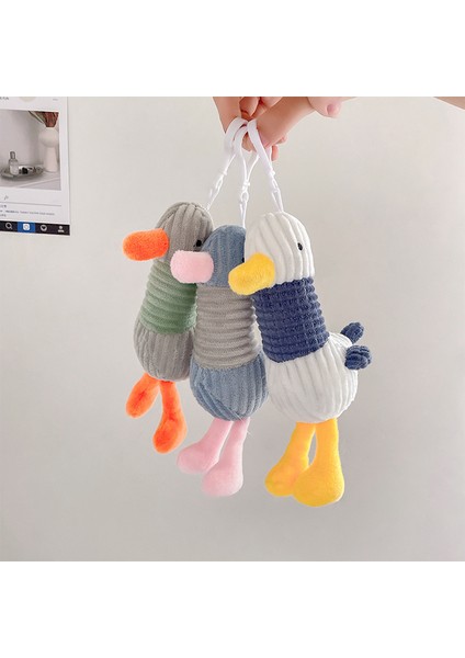 Peluş Sevimli Kolye Bebek Anahtarlık Hadi Ördek Çirkin Sevimli Bebek Sırt Çantası Kolye (Yurt Dışından)