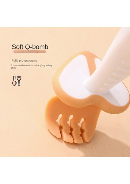 [eğlenceli Canlı] 2 Adet/takım Bebek Kaşık Çatal Bpa Ücretsiz Silikon Yumuşak Ucu Bebek Kırmızı Yeşil Çatal Bebek Besleme Sofra Bebek Öğrenin Kısa Kaşık Seti (Yurt Dışından) fiyatları